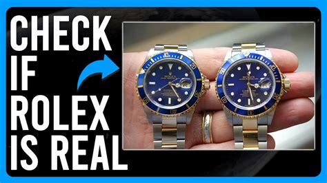 how do i tell if a rolex is real|counterfeit rolex how to identify.